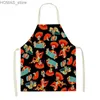 Tabliers Journée mexicaine de l'apron mort Adulte Kids Home Kitchen Cuisine Cuisine Tacon Résistant Decor Skull Bib Holiday Party Favor Y240401