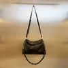 Bolsa de travesseiro de camurça falsa para mulheres bolsa de designer de luxo e bolsas 2023 novo no vintage diamd treliça corrente ombro crossbody d8Hn #