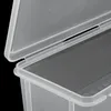 Plates Bread Storage Box Square Fruit Canister Fresh Keep Holder Plastic Trash Lid