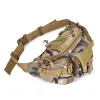 Borse Marsupio tattico mimetico Marsupio da uomo impermeabile Trekking Militare Uomo Marsupio sportivo Caccia e attrezzatura Borsa militare