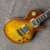 Hot Sale Factory 6-snarige elektrische gitaar Sunset Tiger-patroon met hoge kwaliteit