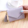 Korte Tassel Wallet Vrouwen Fi Purse Vrouw Mini Wallets Nieuwe Koreaanse studenten Lovely Purse Vrouwelijke Turnus Small Wallet For Girl 11GK#