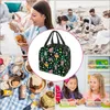 Sac à lunch pour femmes pour femmes hommes à lunch isolés Wable Cooler Tote Sac réutilisables Sacs à lunch pour le bureau de travail Picnic Beach J1JH #