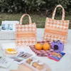 Bolsa de almuerzo para mujeres FI Bolsas de almuerzo de picnic grande Bolsas frías aisladas Food Bento Bouch Bolsas de Almuerzo LCHERA D3D0#