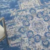 Mattor Persian Blue 5'3 "x 7'3" Area Rug (5x7) Fraktfria mattan Decoration Hem Dekorationer Rumdekor Textil Garden