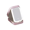 Storage Boxes Makeup Case Portable Led Mirror Cosmetic Box With Multi Compartments For Jewelry Organization Dustproof