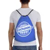 Cochou Saucisss Zaino con coulisse Donna Uomo Palestra Sport Sackpack Borsa da negozio portatile Sacco x1Gu #