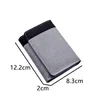 canvas Wallet Men ID/photo Holders Black/blue/gray Card Holder Wallet Case 8 Slots Hasp Male Purse Credit Card Case Y9aA#