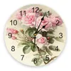 Orologi da parete rosa rosa orologio vintage moderno design moderno soggiorno decorazione cucina orologio muto