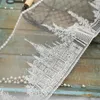 1yプリンセスキャッスル刺繍レーストリムチョンサムドレス衣服縫製アクセサリーファブリック173cm幅240320