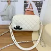 Shoulder Bag Designer High-end Style New Womens Soft Leather Texture with Large Capacity Crossbody Diamond Grid Small Square Casual Mom