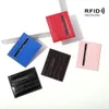 Crocodile Candy Color Leather Card Card حامل بطاقة الائتمان حامل بطاقة الائتمان CAST I05F#