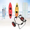 Capacité de chargement de 65 kg / 80 kg de chariot de kayak pliable