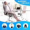 Cushion/Decorative Pillow Cushion office chair cushion memory foam pad back pain relief pad automobile office hip support massage pad Y240401