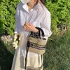 Designer luksusowe torby mody tkane torba słomka tkana torba damska 2024 NOWOŚĆ Instagram wszechstronna rattan tkana daifei torba na jedno ramię Crossbody Mała torba