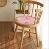 Cushion/Decorative Pillow Kawaii Strawberry Milk Cushion Mat Round Seat Cushion Office Dining Stool Pad Sponge Sofa Mat Non-Slip Chair Cushions Y240401