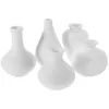 Vases 5 pcs Mini Vase à fleurs Pographie Props Bureau Hydroponique Céramique Ronde Floral Arrangement Titulaires Céramique