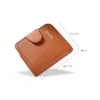 2023 NOUVELLE FEMMES PALLETLES LUXE MARQUE RED NOIR SMALLE MINI MINI CONORS POUR CARDE HASP DADE WALLET ZIPPER FEMME CUIR FEMME BUCLE 84FK #