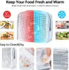 Vattentät isolerad termisk lunchpåsar förvaring Portable Food Box Frozen Cooler Bag Picknickhandväskor för utomhusresor Cam P0JL#