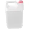 Bouteilles de stockage 2 5L Bouteille de shampoing avec conteneur de pompe Porte-cosmétiques blancs Distributeur de savon