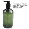 Flytande tvål dispenser spray flaskor flaskvätskor dispensera återanvändbar högkvalitativ PP -material 4st 500 ml badrumsmaterial
