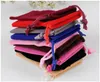 50pcs 17*23cm Multi-Colors Drawable Veet Packaging Sachs Decorati Sacos de Bolsa de Cascho