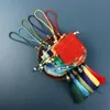 Multifunctionele trekkoord FR Doek Multi Color Tassel Dames Juwelzakje Lege Sachet Purse Pouch Chinese stijl Storingszak G5SA#