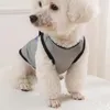 Vêtements pour chiens Vêtements pour chiots Joli col rond Confortable T-shirt imprimé pour animaux de compagnie Chat Petit gilet Costume