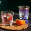 Wine Glasses 200ml Juice Cup Creative Glass Home Personalized Square Water High Borosilicate Living Room Drinking Bottle