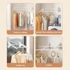 Hangers Suction Clothes Drying Rack Cup Vacuum Dryer Laundry Collapsible Pole Indoor For Bedrooms