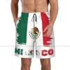 Short de plage pour hommes, maillot de bain Vintage, drapeau mexicain Michoacan, surf, Sport, maillot de bain