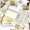 ギフトラップレトロゴシックジャーナルWashi Tape Vintage Scrapbooking Decoration Masking Handwork Diy Diary Stickersステーショナリー