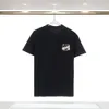 Summer 3D Relief T REARTS MEN و Women Cotton Tee Letter Solid Solid Short Dound Dound Nust T-Shirt