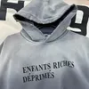 Hoodies masculinos oversized erd hoodie michael gráfico roupas soltas qualidade agradável lavado com capuz topos para homem unisex pulôver