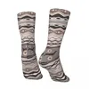 Chaussettes pour hommes motif décoratif teckel en pastels fou unisexe chien Style de rue sans couture imprimé équipage chaussette cadeau pour garçons