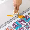 Tafeldoek Noordse minimalistische stijl mandala print waterdicht tafelkleed rechthoekige bruiloftdecoratie tafelkleed salontafel decoratie SE y240401