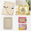 Frames 6 stuks kinderen Po Frame kantoordecoratie DIY houten fotobureau Estatuas Decorativas Para Jardin