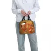 Gustav Klimt Sac à lunch isolé Portable Freyas Art Lunch Ctainer Sac isotherme Fourre-tout Boîte à lunch Travail Voyage Sac de nourriture h8cE #