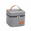 Sac à lunch isolé froid pique-nique étui de transport thermique portable boîte à lunch Bento pochette déjeuner Ctainer stockage des aliments sacs isothermes k6f8 #