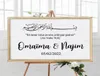 Decoração para casa amp posterswall francês alcorão 78 8 citações nomes de casamento personalizados decalques de parede bismillah árabe sinal vinil adesivos 3484795