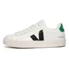 2024 Classico Brasile francese Brasile Verde a basso contenuto di carbonio V Piattate di cotone organico Sneakers Women Casual Classic White Designer Mens rumamenti 36-45 R31