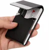 Nuovo porta carte di credito Fi Borsa antifurto Custodia con copertura per carte ID Porta carte Smart Fi Donna Uomo Mini Portafoglio X0Dl #