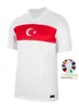 2024 2025 Turkiye Soccer Jersey e 컵 터키 대표팀 홈 어웨이 Demiral Kokcu Yildiz Enes Calhanoglu 축구 셔츠 키트