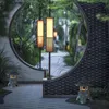 Garden Decorations Solar Decorative Lights Yard Lamp Vintage Outdoor Scene Harts Lantern Decors Court