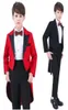 Garçons Vêtements de cérémonie Enfants Événements de fête de mariage Costumes de porteur d'anneau pour tenues d'anniversaire 2021 Prom Graduation Tenue Tuxedos 2 Pièces Ensemble5645730