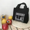 Ld New Lunch Bag Canvas Lunch Box Picnic Tote Cott Pano Pequena Bolsa Bolsa Jantar Ctainer Sacos de armazenamento de alimentos para mulheres f9Ln #