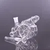 Bong de queimador de óleo de vidro mais barato Design exclusivo de artilharia Dab Rig Recycler Tornado Water Pipe Honeycomb Ashcatcher Bong com Downstem Banger Nail e Oil Pot