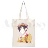 Japanska Horimiya Hori San till Miyamura Kun Anime Handväskor axelväskor Casual Shop Girls Handbag Women Elegant Canvas Bag G6pm#