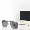 Lunettes de soleil à la mode pour hommes et femmes, nouvelles jambes de miroir en métal laqué SL665, texture complète tridimensionnelle, super bonnes lunettes de soleil rétro plein cadre UV400