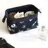 Donne viaggiano animale fenicottero borse da trucco da ragazza per sacchetto cosmetico trucco di bellezza w organizzatore kit di stoccaggio della custodia da bagno 51lo##